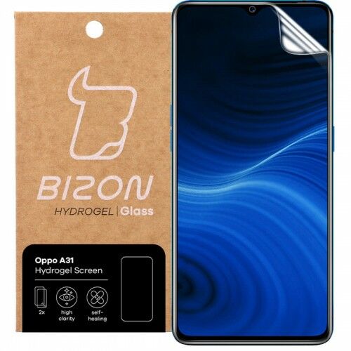Bizon Folia hydrożelowa na ekran Bizon Glass Hydrogel, Oppo A31, 2 sztuki 5903896181721