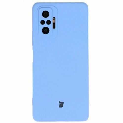 Bizon Etui Case Silicone Xiaomi Redmi Note 10 Pro jasnofioletowe