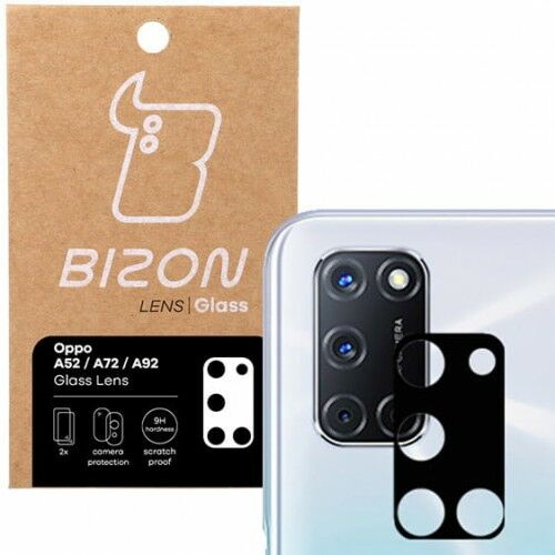 Bizon Szkło na aparat Glass Lens dla Oppo A52/ A72/ A92, 2 sztuki BGL2OPA92