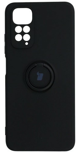 Bizon Etui Case Silicone Ring Xiaomi Redmi Note 11 / 11S czarne BCSRRN11/SBK