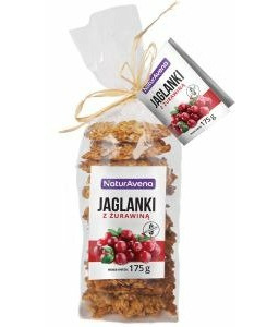 Naturavena NaturaVena Jaglanki z Żurawiną 175g