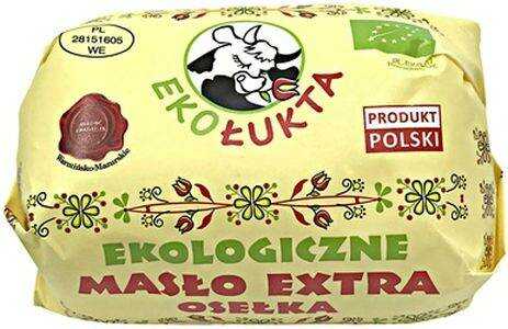 Ekołukta Ekologiczne Masło Extra Osełka 200g - EkoŁukta
