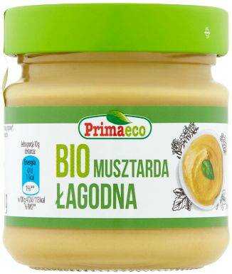 PRIMAECO Musztarda Łagodna 170g