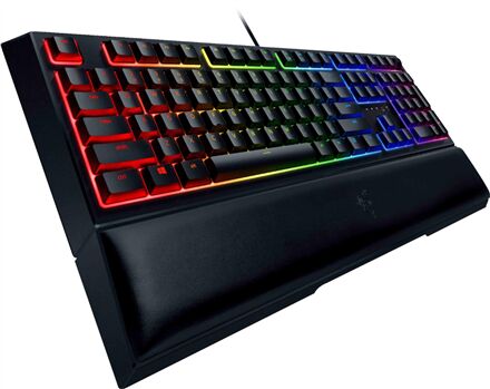 Razer Ornata V2 Gaming keyboard RGB LED light NORD Black Wired