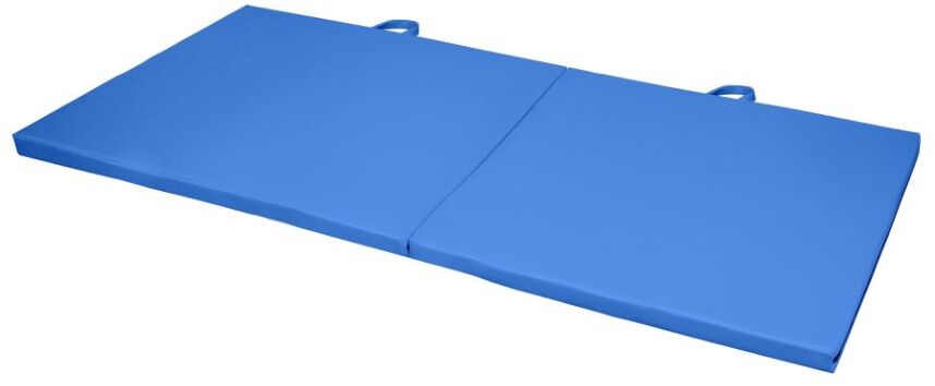 MAT6 materac rehabilitacyjny do ćwiczeń 2-częściowy 170x65x5cm składany