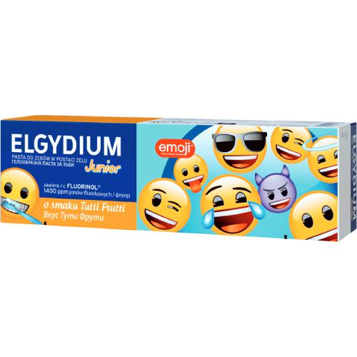 Elgydium Eludril Elgydium EMOJI Junior Tutti Frutti Pasta do zębów dla dzieci 7-12 lat 50 ml