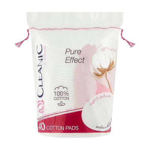 Cleanic Pure płatki kosmetyczne owalne 40 szt.