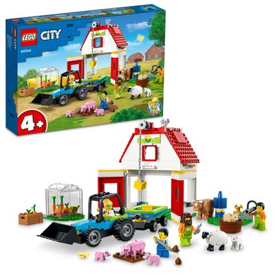 LEGO City Stodoła i zwierzęta gospodarskie 60346