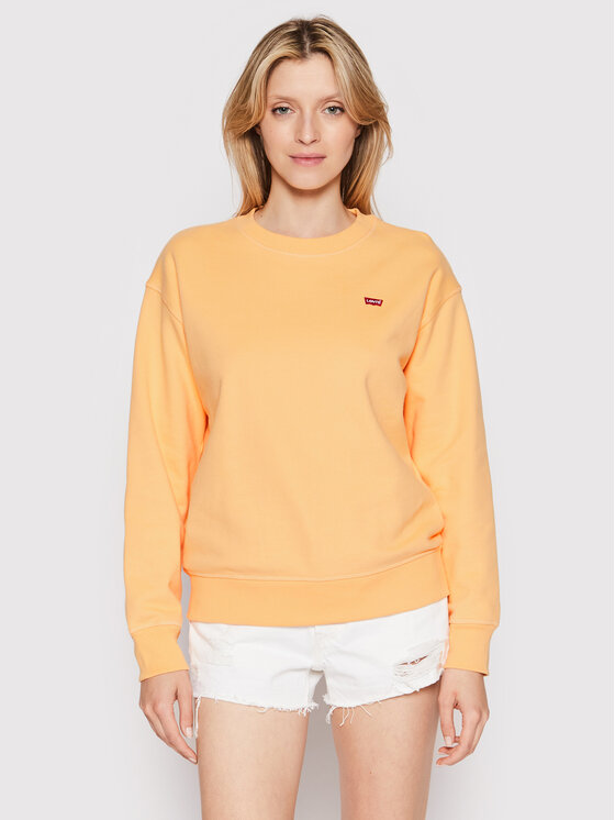 Levi's Bluza Standard Fleece 24688-0053 Pomarańczowy Regular Fit