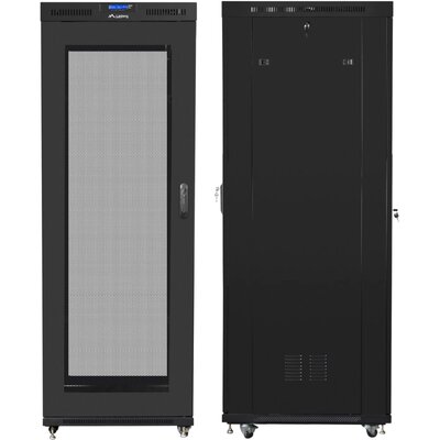 Lanberg Szafa Rack 19 37U 800x1000 FF01-8037-23BL z termostatem - KONFIGURATOR WYPOSAŻENIA - CZAT NA ŻYWO FF01-8037-23BL