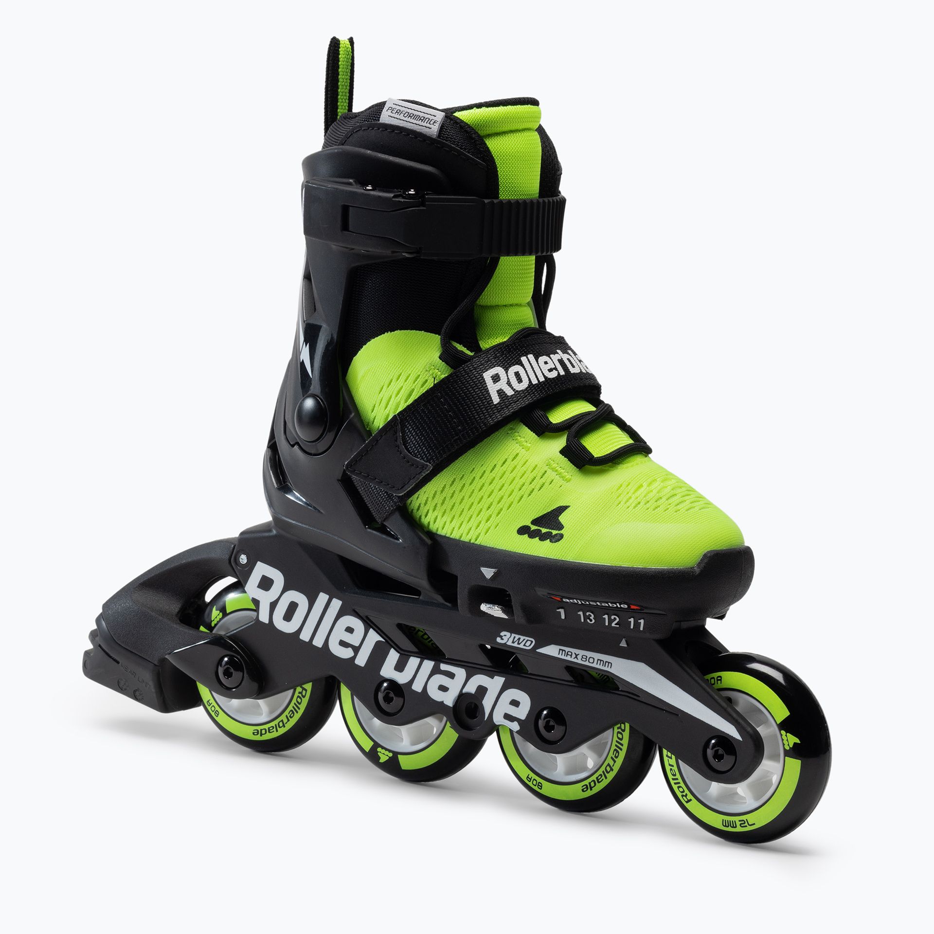 Rolki dziecięce Rollerblade Microblade żółte 7102000215