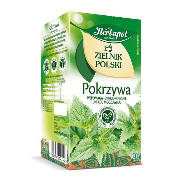 ZIELNIK POLSKI Herbapol Zielnik Polski Herbatka ziołowa pokrzywa 30 g (20 x 1,5 g)