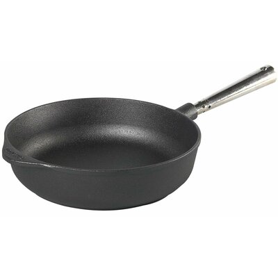 Skeppshult Patelnia do smażenia głęboka 25 cm, stalowa rączka