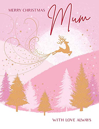 Klasyczna kartka świąteczna mama - 20 x 15 cm - Piccadilly Greetings