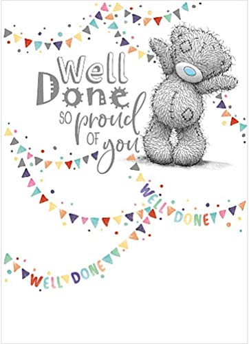 Me To You Bear Kartka Well Done