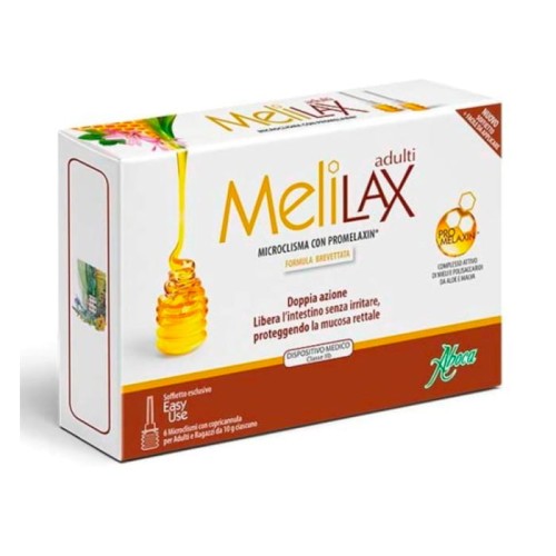 Aboca Melilax dla dorosłych i młodzieży 6 mikrowlewek po 10g