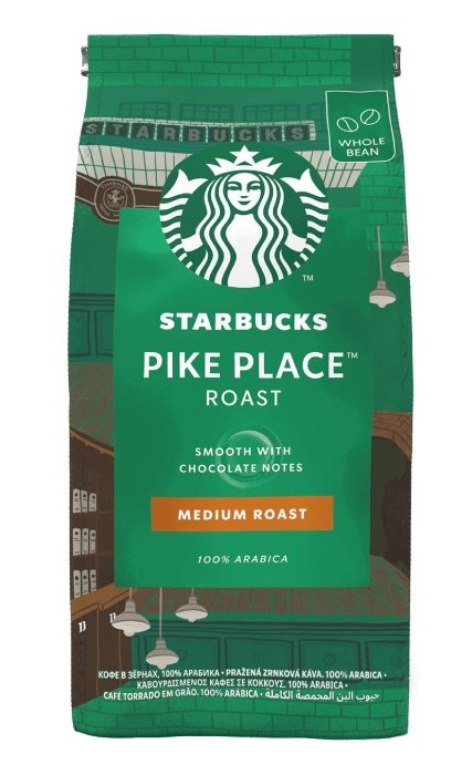 Starbucks Kawa ziarnista STARBUCKS Pike Place Roast 450g 12514804