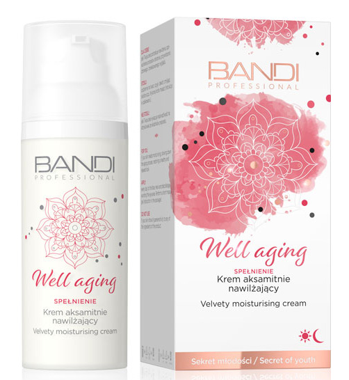 Bandi Well Aging aksamitnie nawilżający krem do twarzy, 50 ml