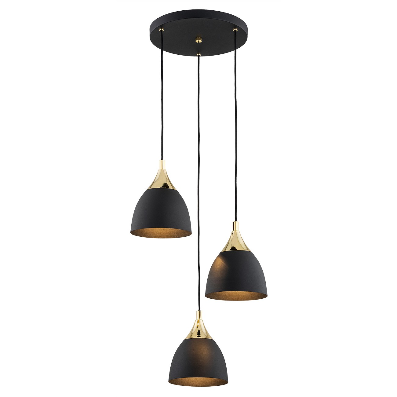 Argon Lampa wisząca kaskadowa MURANO 3 pł 6139