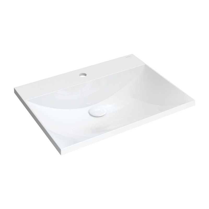 Omnires Naxos F umywalka meblowa 60x46x2,5 cm biała NaxosF600BP
