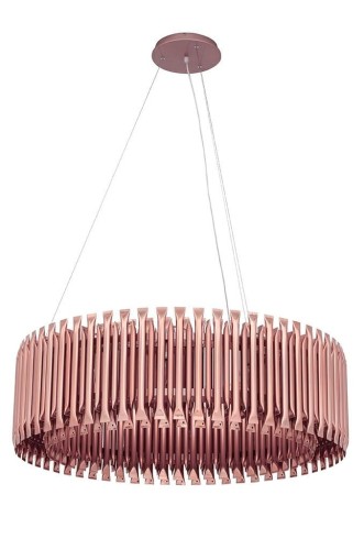 KingHome Lampa wisząca GALLIANO miedziana aluminium stal węglowa 1162.S1.COPPER