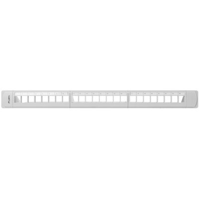 Patch panel pusty Lanberg PPKS-1124-S 24 port 1U 1