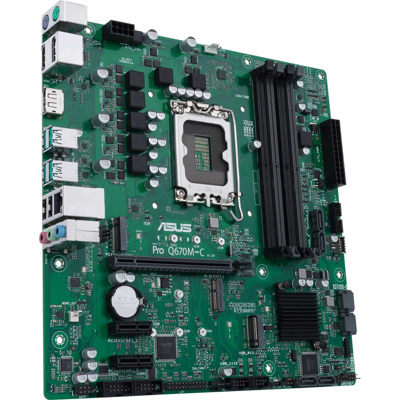 ASUS 1700 PRO Q670M-C-CSM LGA1700 DDR5