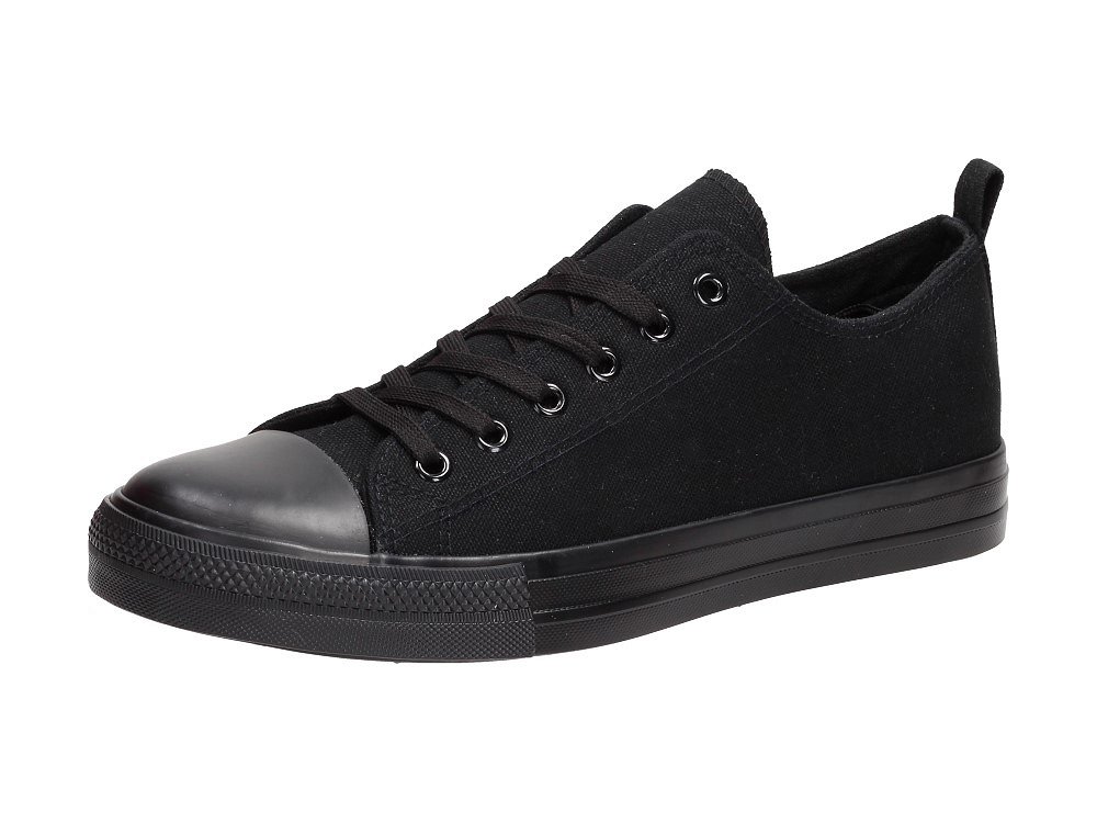 American Club Czarne trampki męskie AMERICAN DSLN LH16/21 -