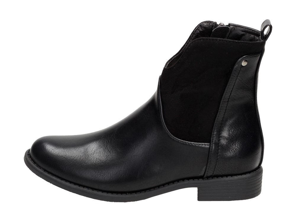 Filippo Czarne botki damskie sztyblety DBT302 -
