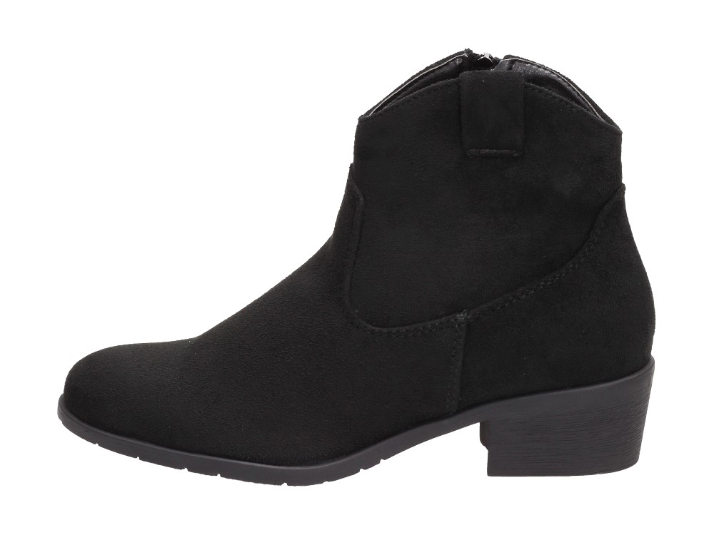 Filippo Czarne sztyblety botki damskie DBT1046 -
