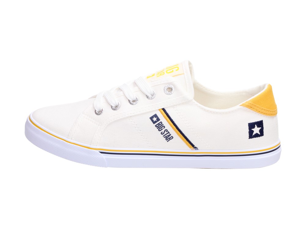 Big Star Białe trampki damskie DD274894