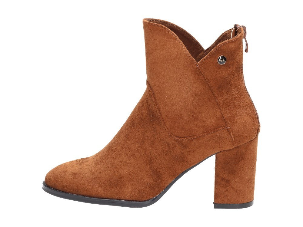 Sergio Leone Camelowe botki damskie BT525 -