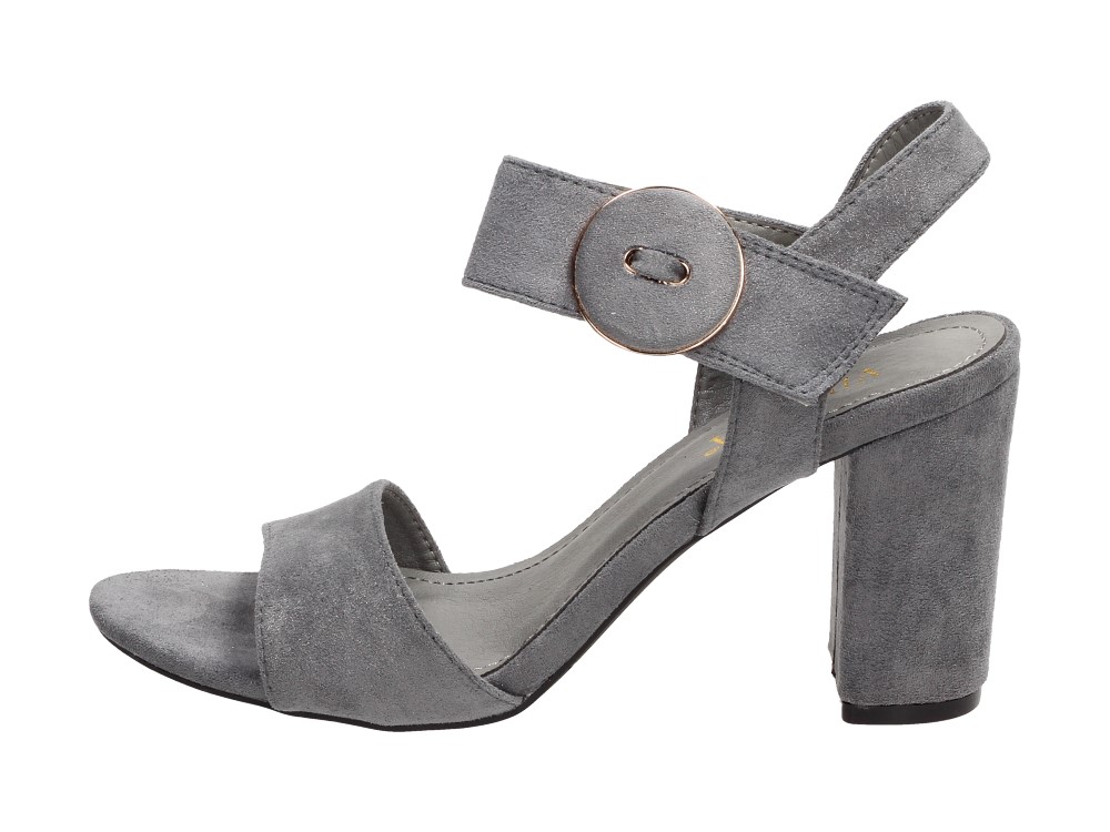Szare sandały, buty damskie VINCEZA 2883 - Vinceza