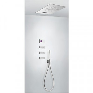 Tres 9286404 9286404 ESPACIO Podtynkowy termostatyczny elektroniczny zestaw prysznicowy SHOWER