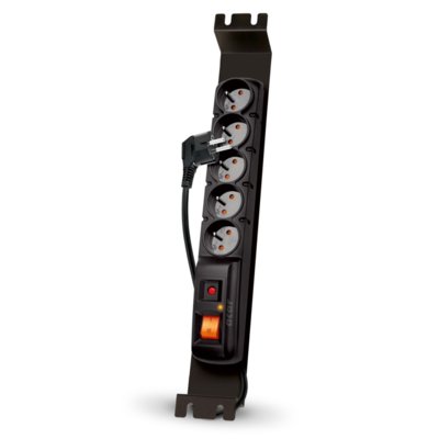 HSK Listwa zasilająca Acar F5 FA RACK 3,0m czarna LZACLZ530170