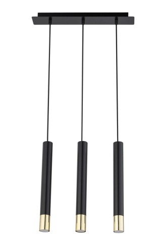 Sigma Sopel Grand lampa wisząca 3-punktowa czarna/złota 33395