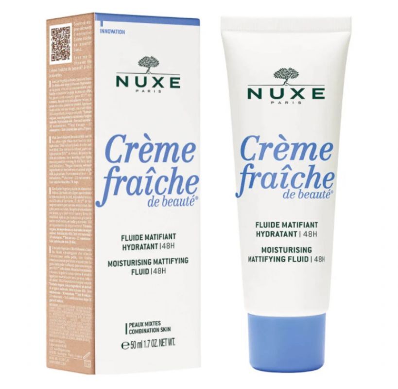Nuxe Creme Fraiche de Beaute fluid-krem matująco-nawilżający do skóry mieszanej 50 ml