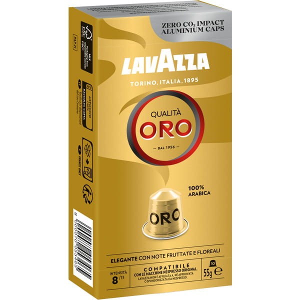 Lavazza Kapsułki do Nespresso Qualita Oro 10 sztuk 8000070053465