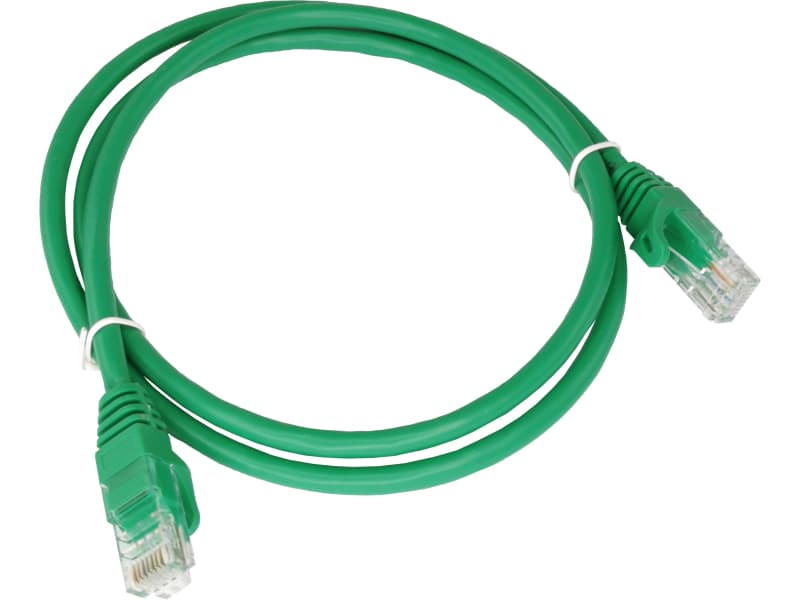 ALANTEC PATCH-CORD U/UTP KAT.6A LSOH 0.5M ZIELONY