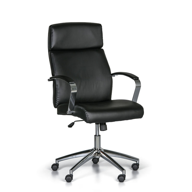 B2B Partner Krzesło biurowe HOLT, czarne 907012