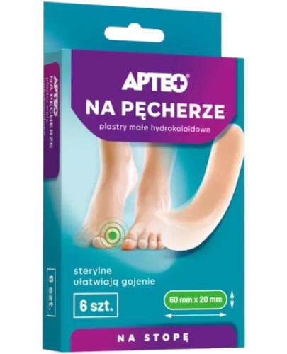Apteo na pęcherze plastry małe hydrokoloidowe 6 sztuk