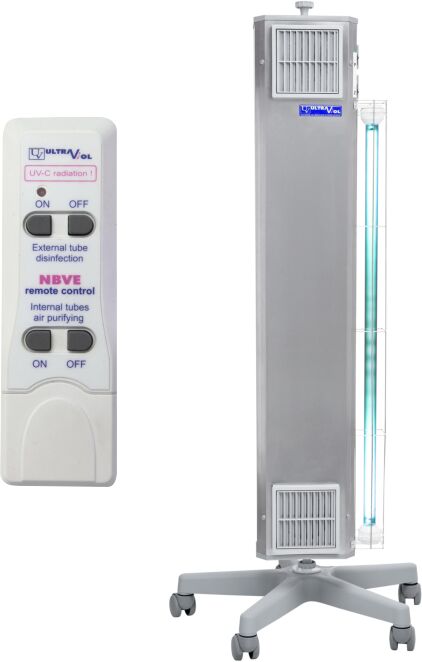 Ultra-viol Sp.j NBVE-60/30P RC 2-funkcyjna lampa bakteriobójcza przepływowa mobilna z pilotem NBVE-60/30P RC