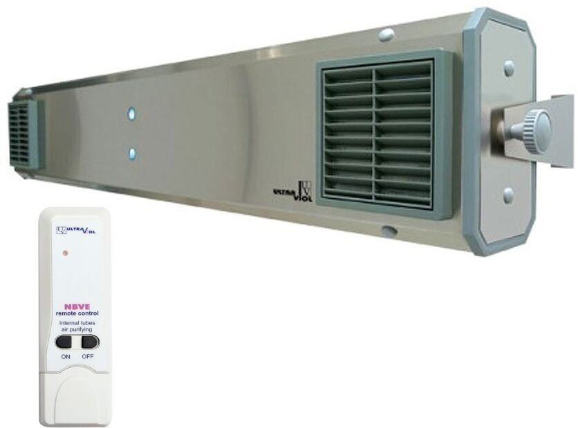 Ultra-viol Sp.j NBVE-110SL RC lampa bakteriobójcza przepływowa 2x55W sufitowa z licznikiem i pilotem NBVE110SL RC