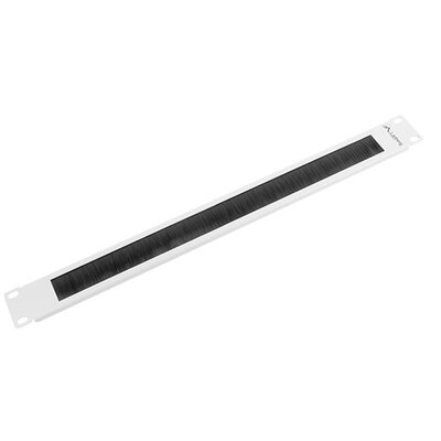 Lanberg Panel szczotkowy do szafy 19" 1U szary AK-1101-S