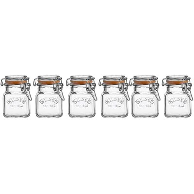 Kilner Zestaw słoiczków do przypraw w skrzynce 0025.807