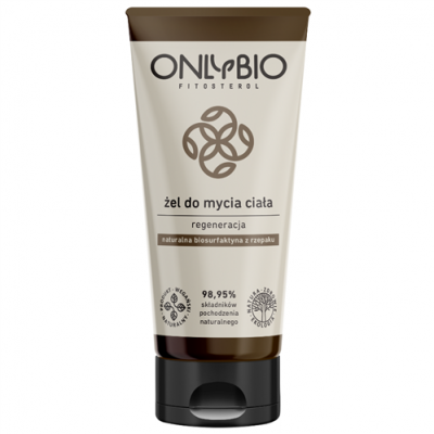 Laboratorium Naturella ONLYBIO ŻEL DO MYCIA CIAŁA REGENERACJA 200ML TUBA OB053