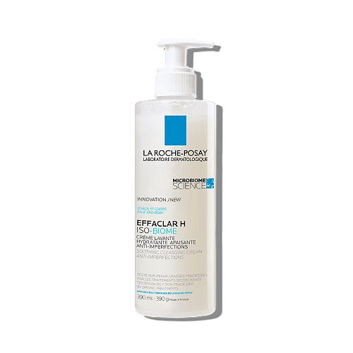 LA ROCHE-POSAY Effaclar H Iso-Biome, kojący krem myjący, 390ml - >>> DARMOWA od 99zł