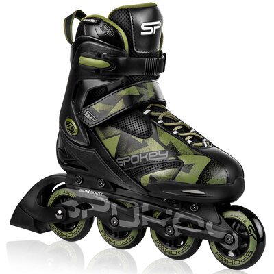 Spokey MAKAN Łyżworol BK/GR 40-43