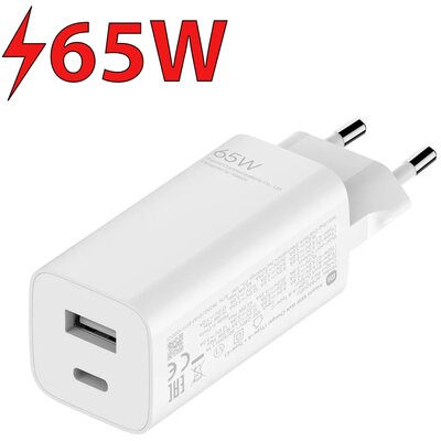 Xiaomi Xiaomi 65W GaN Charger (Type-A + Type-C) BHR5515GL