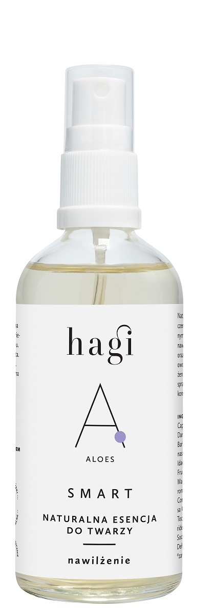 Hagi Smart A - Naturalna esencja do twarzy Nawilżenie Aloes 100ml